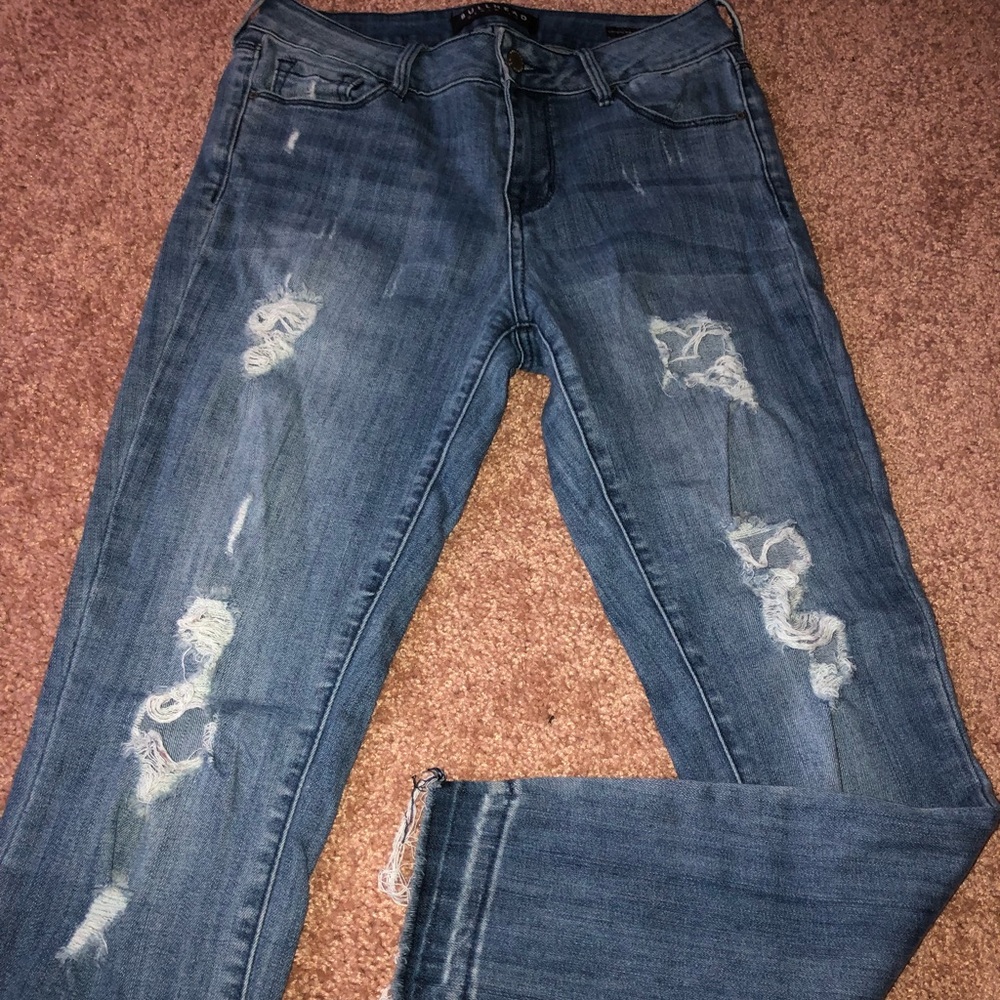 Pacsun light wash ripped jeans
